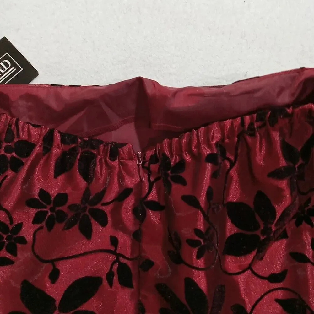 Jessica Howard Evenings Skirt NWT Women's Size 8 Elastic Waist - Picture 6 of 11